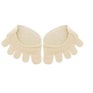 INSPIRE CHIC Cotton No Show Toe Socks Yoga Socks - 1 of 4