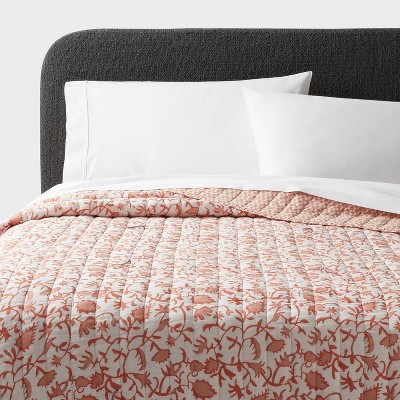 3pc Full/queen Due South Cotton Quilt Set Pink - Scout Home : Target