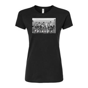 Women's - Friends - Group Photo Fitted Graphic T-Shirt - 1 of 2