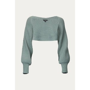 Women's RIBBED-KNIT BOLERO - J.NNA - 1 of 4