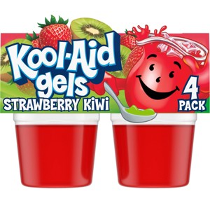 Kool-Aid Strawberry Kiwi Gelatins - 4pk/14oz - 1 of 4