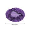 Unique Bargains Women Durable  Shower Cap for Hotel Travel 2pcs - 2 of 4