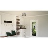 Quoizel Lighting Paulsen 4 - Light Semi-Flush Mount in  Matte Black - 2 of 4