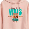Women's - SpongeBob SquarePants - Spring Break Vibes Cropped Graphic Hoodie - 2 of 4