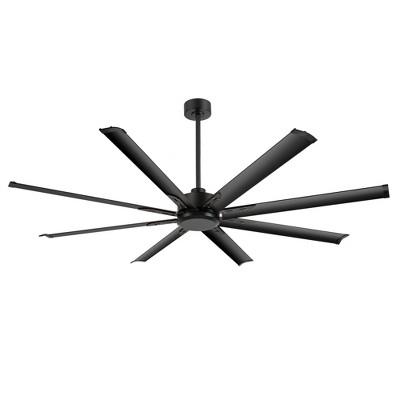 Airsurfer 72-inch 8 Aluminum Blades  Ceiling Fan with Remote without Light