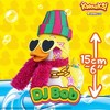 Maxi Kwaaks DJ Bob Duck Plush - 15 cm Printed Soft Toy with Stitched Eyes, Fluffy Texture & 3 Music-Inspired Accessories - Mix & Match Plush Fun - 3 of 4