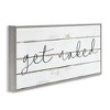 Stupell Industries Get Naked Minimal Planks, 24" x 10" - 3 of 4