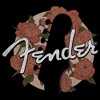 Men's Fender Distressed Floral Circle Logo T-Shirt - 2 of 4