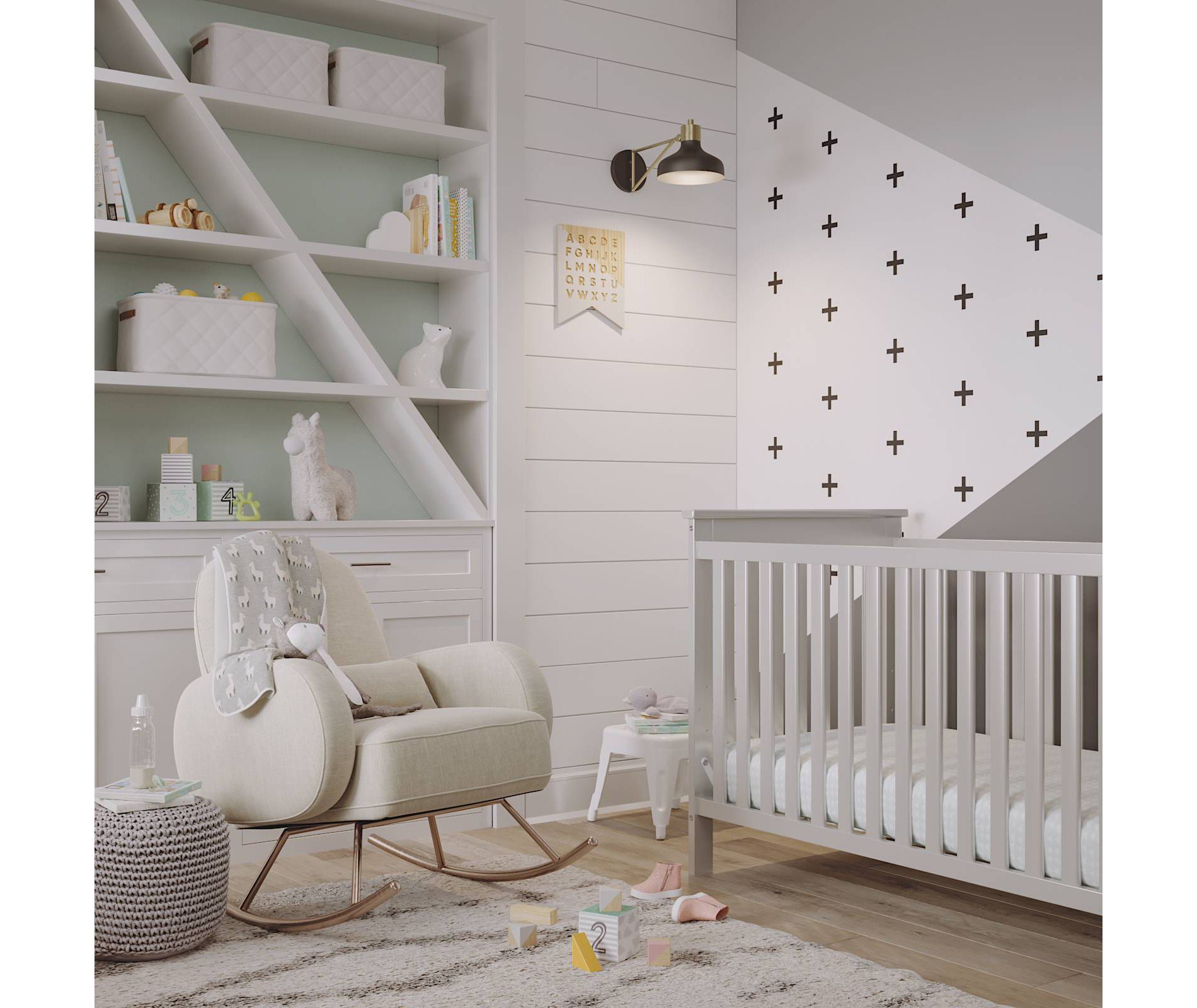 Llama Love Nursery Room - Cloud Island™
