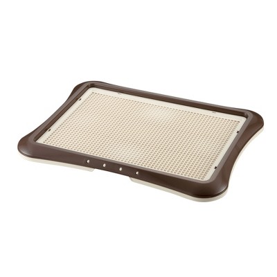 PAW TRAX® Mesh Puppy Potty Tray, Brown