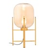 Zuo Modern Wonderwall Table Lamp 20.1" H with Gold Steel Frame and Tinted Glass Shade - 3 of 4