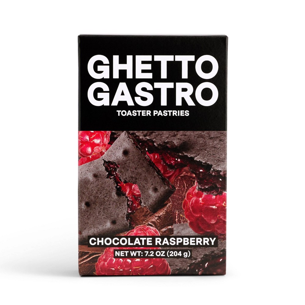 Ghetto Gastro Toaster Pastries Chocolate Raspberry - 7.2oz