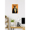 Trends International Andreas Magnusson - Fox In a Suit Framed Wall Poster Prints - 2 of 4