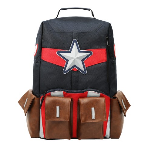 Marvel Captain America Suit Up Character 18 Backpack
