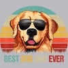 Men's Design By Humans Best Dog Dad Ever Golden Retriever By LuckyCharm99 Tank Top - image 2 of 2