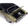 1970 Chevrolet Chevelle SS Tricentennial Gold with Black and Vinyl Top (MCACN) 1/18 Diecast Model Car by Auto World - 4 of 4