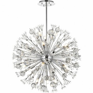 Elegant Lighting Vera 18 - Light Pendant in  Chrome - 1 of 4