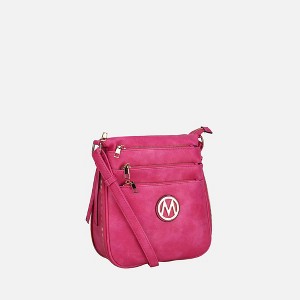 MKF Collection Salome Shoulder Crossbody Women’s Handbag Expandable Multi-Compartment Vegan Leather by Mia K - 1 of 4