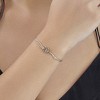 SHINE by Sterling Forever Sterling Silver Birth Flower Bolo Bracelet - 2 of 3