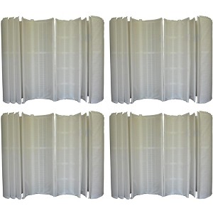 Hurricane 4 Pack HF-DE60-SET 60 Square Feet DE Grid Filter Replacement for PFS3060, FG-2005, FC-9550, Hayward DEX6000 DA/DS, White - 1 of 4