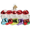 Old World Christmas Blown Glass Ornament for Christmas Tree, Snow Family of 5 - 2 of 4