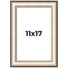 PosterPalooza | Contemporary Silver Picture Frame - UV Acrylic, Foam Board Backing, Hanging Hardware - 2 of 4