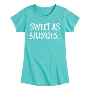 Girls' - Instant Message - Sweet As 3 Fitted Short Sleeve Graphic T-Shirt - 1 of 4