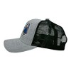 Bite Me Hat Funny Sarcastic Shark Graphic Novelty Cap - Crazy Dog Hat For Summer Black Grey Standard - 3 of 4