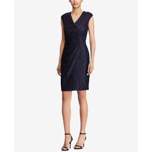 American Living Womens Metallic Lace Shift Dress - 1 of 1