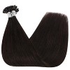 Jessie's Wig 10-24 Inch U Tip Hair Extensions Human Hair For Women Thin Hair Straight #2 dark brown 50S/Pack - 2 of 4