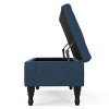 GDFStudio Breanna Contemporary Upholstered Tufted Storage Ottoman Bench - 4 of 4