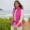 Lands' End Women's Wanderweight Packable Ultralight Down Vest - 4 of 4