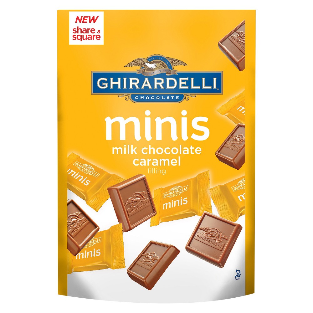 UPC 747599319105 product image for Ghirardelli Minis Milk Chocolate Caramel Squares - 4.6oz | upcitemdb.com