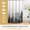 LunaLulinlk Shower Curtain with Hooks – Heavy-Duty Mold/Mildew-Resistant - 4 of 4