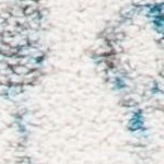 ivory/turquoise