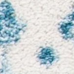 ivory/turquoise