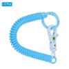 Unique Bargains Retractable Coil Springs Keychain 3 Pcs - 3 of 4