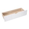 Sapphtopaz Day Bed with Trundle or Drawers, Wooden Bed Frame with Slatted Sides, Bedroom Furniture - 3 of 4