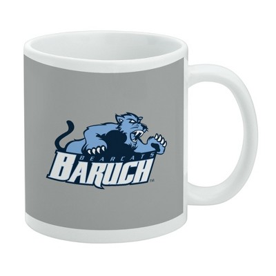Baruch College Secondary Logo Ceramic Coffee Mug Novelty Gift Mugs for Coffee Tea and Hot Drinks 11oz White