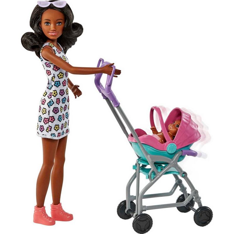 Barbie Skipper Babysitters Inc. Playset - Curly Brunette Hair, 4 of 8