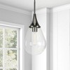 Hudson and Canal 7.63" Wide Pendant with Glass Shade - 3 of 4