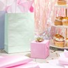 Sparkle and Bash 60 Sheets Pink & White Tissue Paper for Gift Wrapping Bags, Metallic Bulk Set - 2 of 4