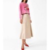 Women's Faux Leather Midi Skirt - Dixie - 2 of 3