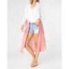 Women's Valentina Dip Dye Long Button Up Tunic - COCO + CARMEN - 3 of 3