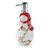 Avanti Linens Holiday Cheer Lotion Dispenser & 2-Pack Fingertip Towel Set - 2 of 3