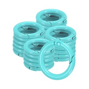 Unique Bargains Metal Spring O Rings Zinc Alloy Durable Multipurpose Lightweight Buckle 5/8 Inch - 1 of 4