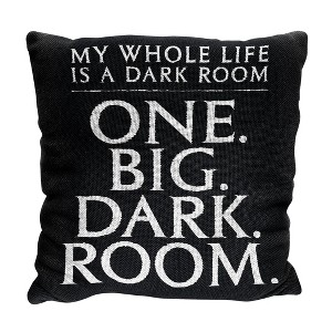 Warner Bros. Beetlejuice One Big Dark Room Invert Throw Pillow 20×20 Inches - 1 of 3