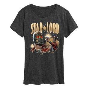 Women's - Marvel - Guardians of the Galaxy Star Lord Short Sleeve Graphic T-Shirt - 1 of 4