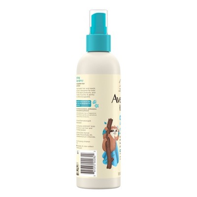 Aveeno Kids Hydrating Detangling Spray with Oat Extract, Suitable for Skin &#38; Scalp - Light Fragrance - 10 fl oz