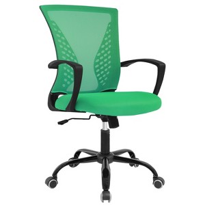 BestMassage Office Chair Mesh Desk Chair Computer Chair with Rolling Swivel and Lumbar Support Height Adjustable Task Chair for Home Office - 1 of 4